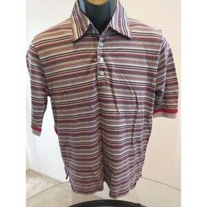 Prada Multicolor Polo T-Shirt Size Medium